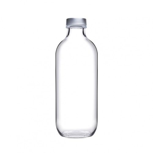Lassen Sie Ihre Iconic 0,54-Liter-Flasche (inkl. Silberkappe) mit Ihrem Logo bedrucken oder gravieren